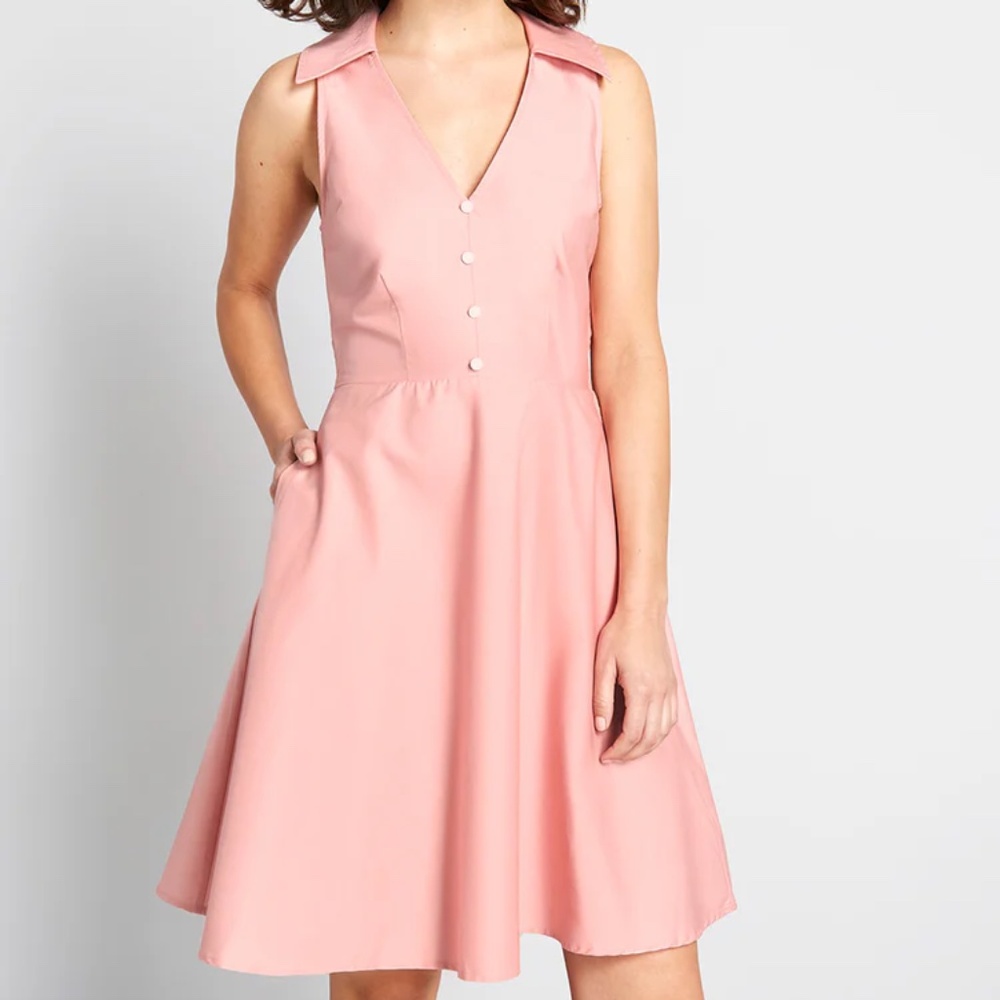 Pink Dress, ModCloth 4X